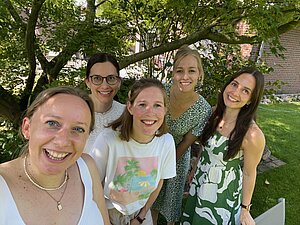 Snia Smit, Lisa Köperich, Lenja Goretzki, Danica Siebels,  Margaretha Abma